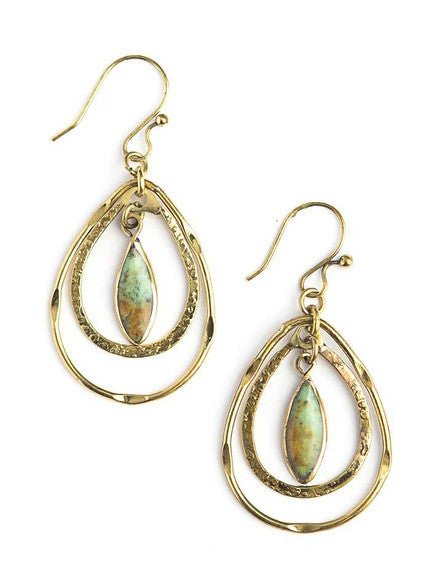 Adela Dangle Earrings - Che Cose Belle