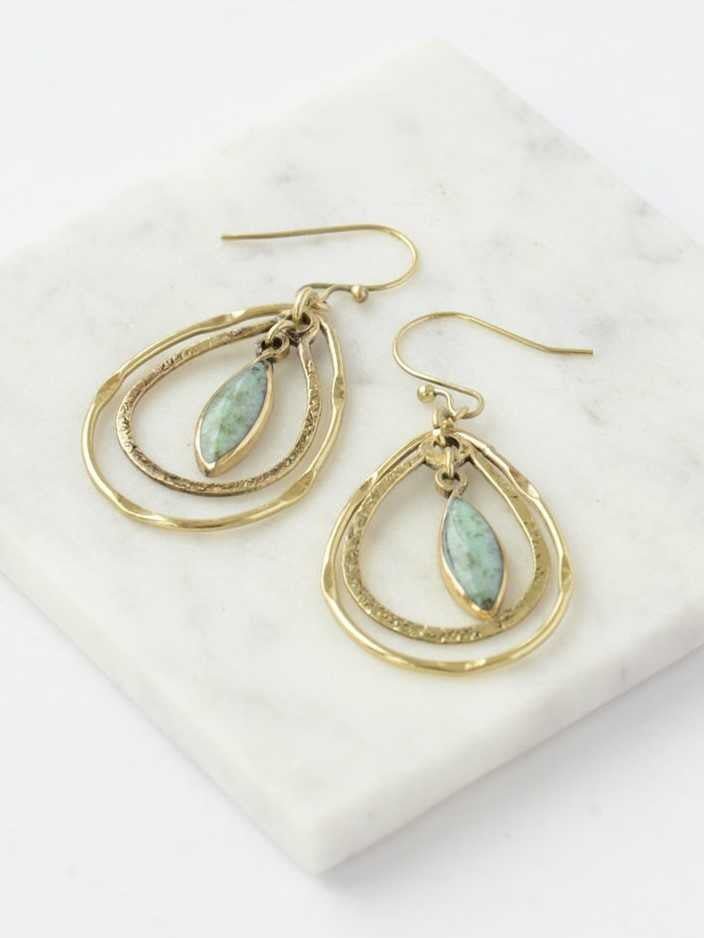 Adela Dangle Earrings - Che Cose Belle
