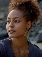 Adela Dangle Earrings - Che Cose Belle