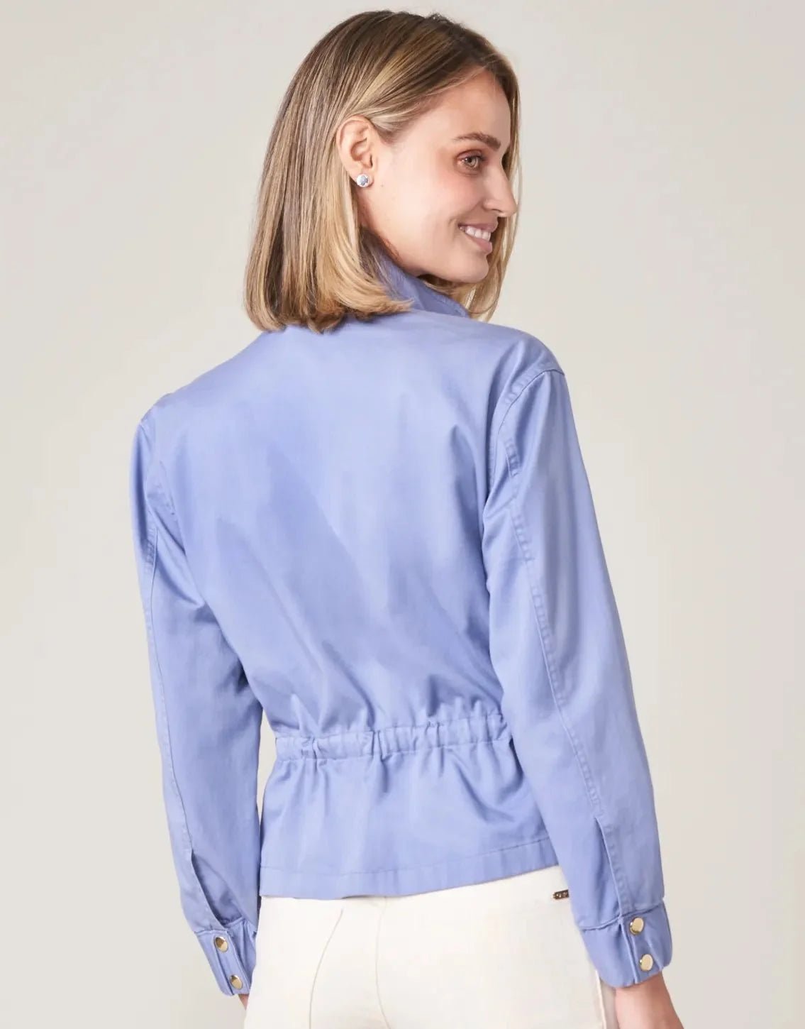 Adia Twill Jacket Coastal Blue - Che Cose Belle