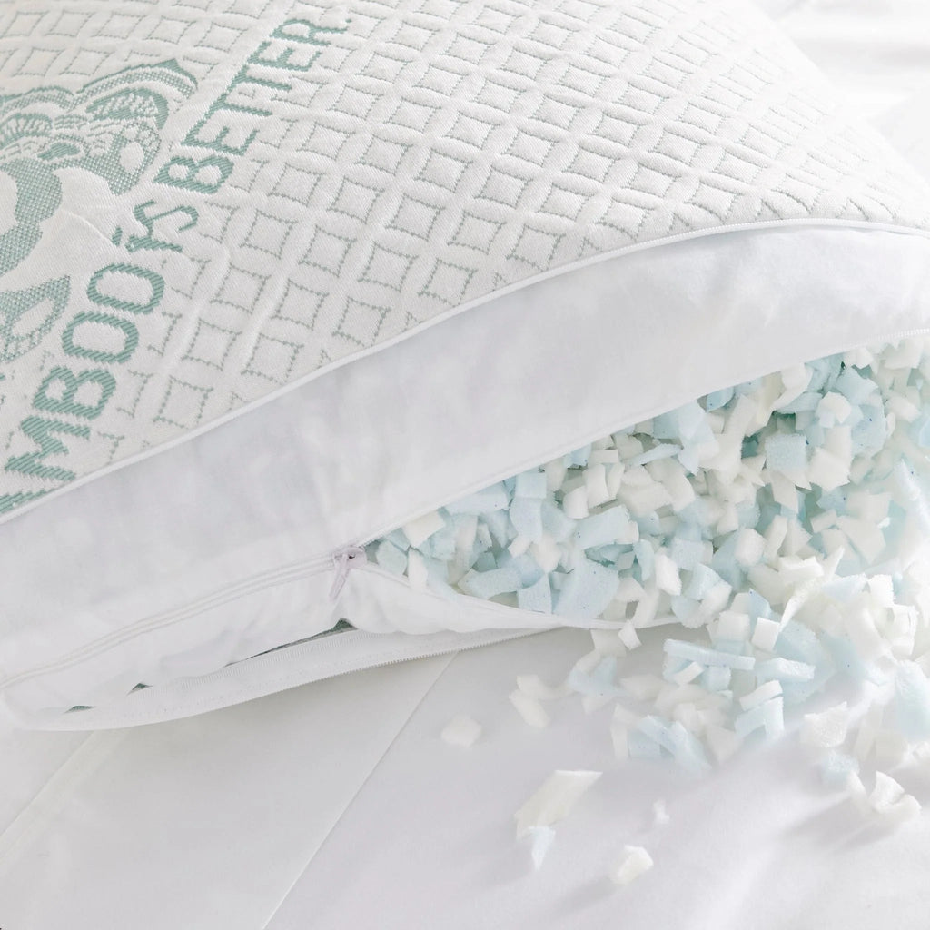 Adjustable Bamboo Cooling Pillow | Bed Pillows - Che Cose Belle