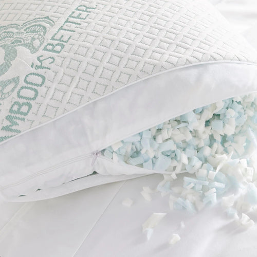 Adjustable Bamboo Cooling Pillow | Bed Pillows - Che Cose Belle