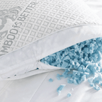 Adjustable Bamboo Cooling Pillow | Bed Pillows - Che Cose Belle