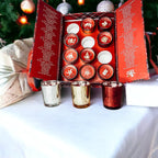 Advent Candle Set 12 Scented Candles in Gift Box - Twelve Days Of Christmas