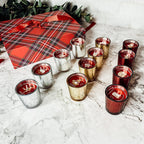 Advent Candle Set 12 Scented Candles in Gift Box - Twelve Days Of Christmas