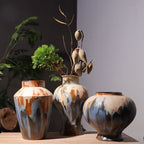 Jingdezhen Ceramic Vase New Chinese Style Water Flower Cultivation