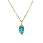Gold Birthstone necklace