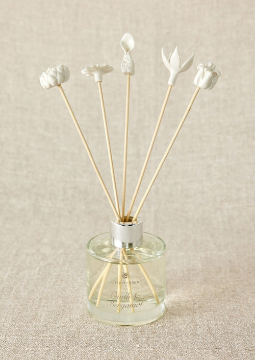 African Flowers Bamboo Diffuser Set - Che Cose Belle