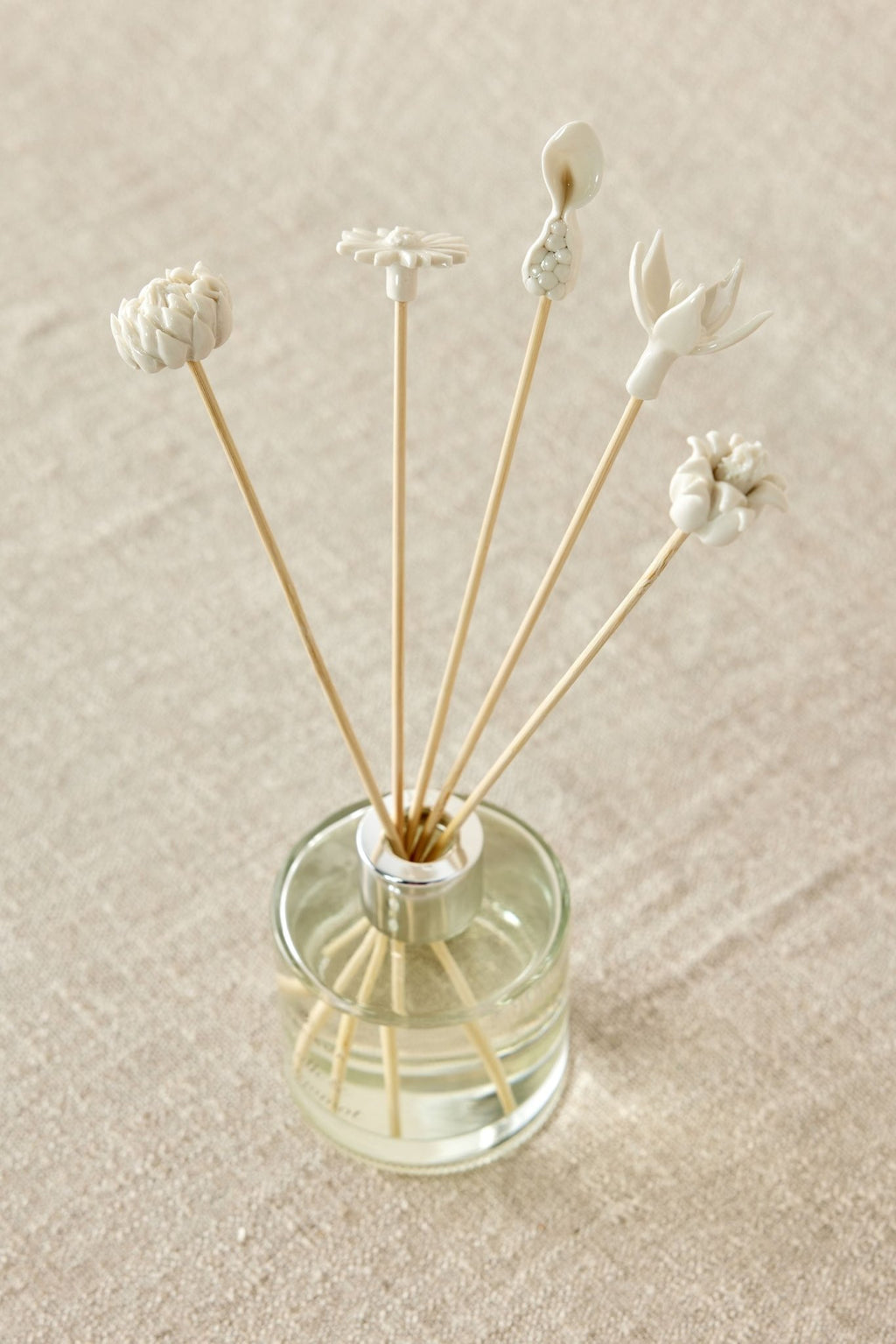 African Flowers Bamboo Diffuser Set - Che Cose Belle