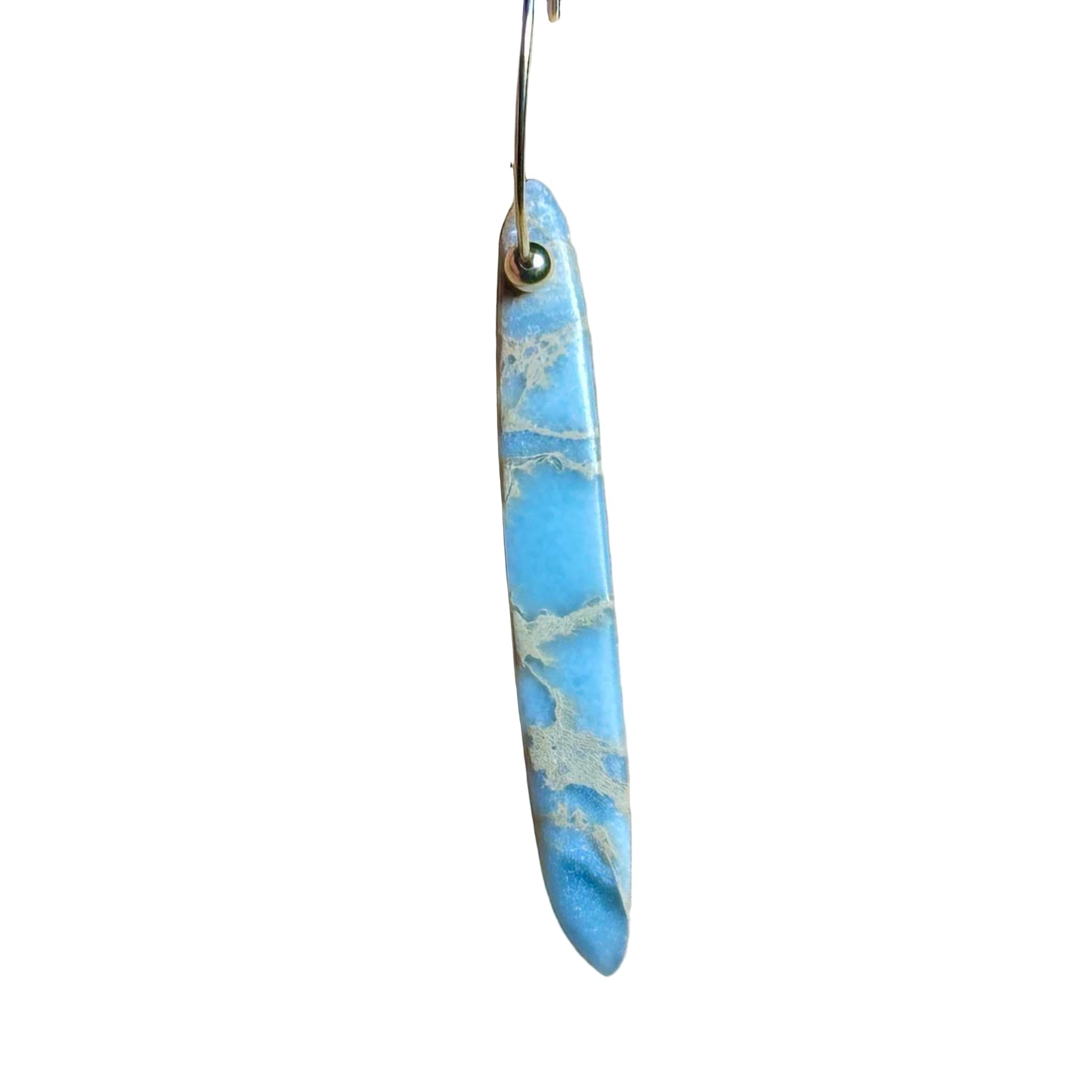 African Opal Spear Bertoni Earrings - 14k Gold Filled Sterling Silver - Che Cose Belle