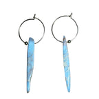 African Opal Spear Bertoni Earrings - 14k Gold Filled Sterling Silver - Che Cose Belle