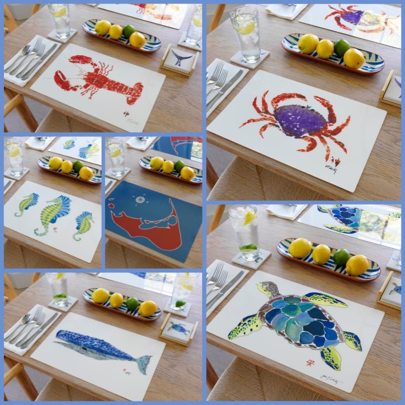 African Pompano Placemat | Ocean - Inspired - Che Cose Belle