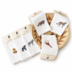 African Wildlife Cotton Tea Towels - Handmade Kitchen Gift - Che Cose Belle