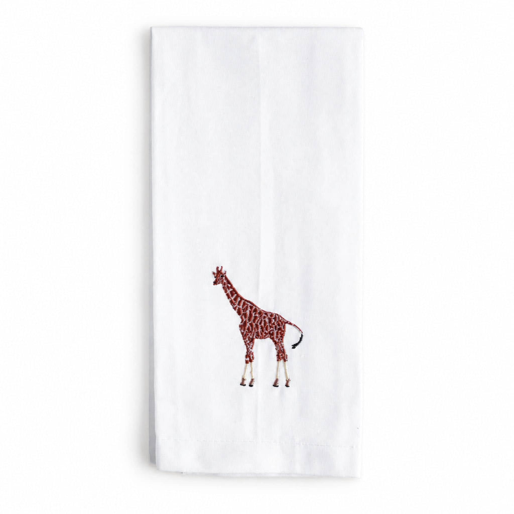 African Wildlife Cotton Tea Towels - Handmade Kitchen Gift - Che Cose Belle