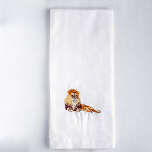 African Wildlife Cotton Tea Towels - Handmade Kitchen Gift - Che Cose Belle