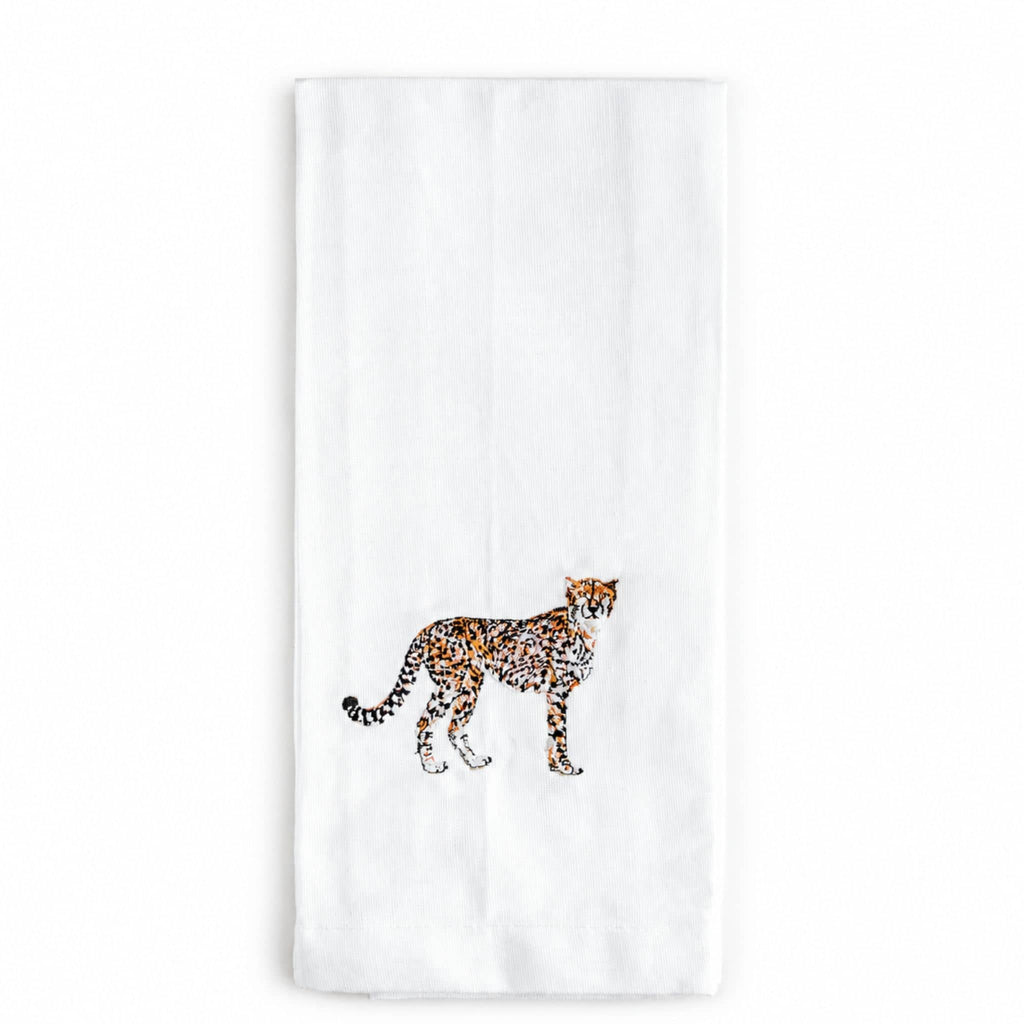 African Wildlife Cotton Tea Towels - Handmade Kitchen Gift - Che Cose Belle