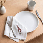 African Wildlife Cotton Tea Towels - Handmade Kitchen Gift - Che Cose Belle