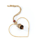 Air Element Heart Bell Wind Chime - Fair Trade Garden - Che Cose Belle