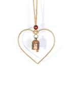 Air Element Heart Bell Wind Chime - Fair Trade Garden - Che Cose Belle