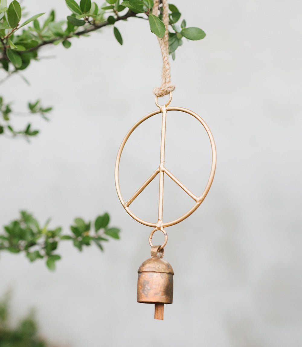 Air Element Peace Bell Wind Chime - Fair Trade Garden - Che Cose Belle