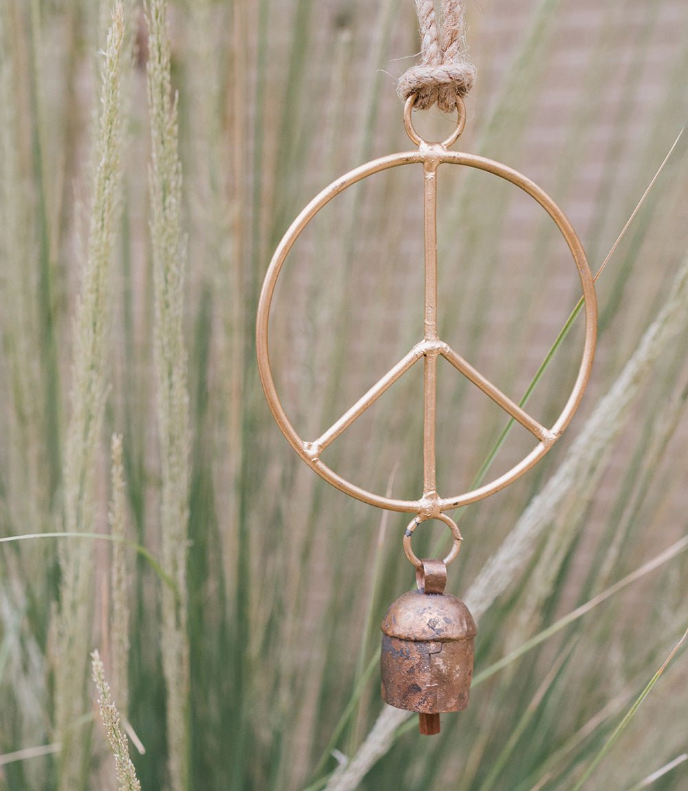 Air Element Peace Bell Wind Chime - Fair Trade Garden - Che Cose Belle