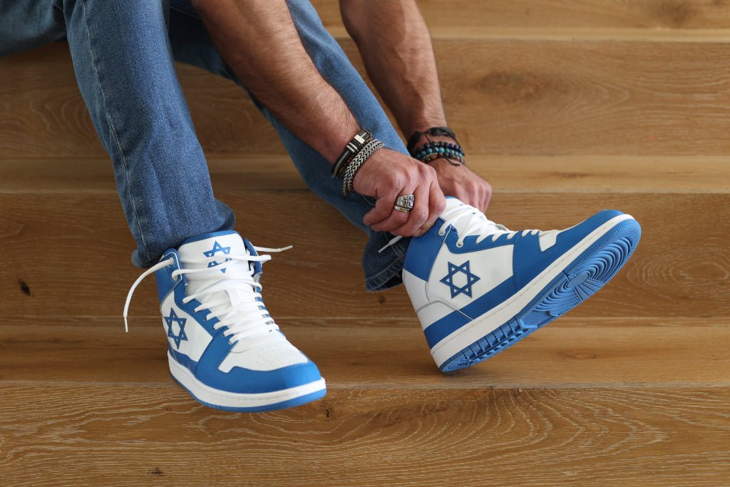 Air Maccabees High Top (Blue) - Che Cose Belle