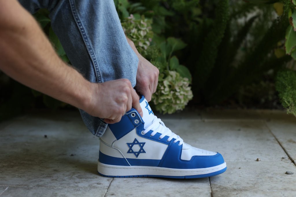 Air Maccabees High Top (Blue) - Che Cose Belle