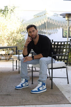 Air Maccabees High Top (Blue) - Che Cose Belle