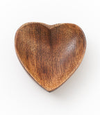 Alaya Heart Trinket Dish - Mango Wood - Che Cose Belle