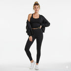 Alexa Black Scoop Neck Tank - Che Cose Belle