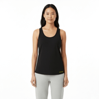 Alexa Black Scoop Neck Tank - Che Cose Belle