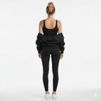 Alexa Black Scoop Neck Tank - Che Cose Belle