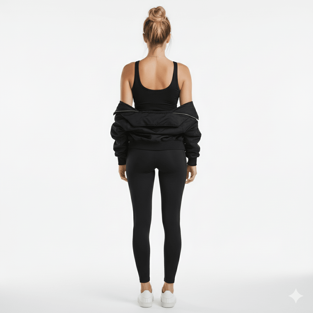 Alexa Black Scoop Neck Tank - Che Cose Belle