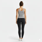 Alexa Grey Scoop Neck Tank - Che Cose Belle