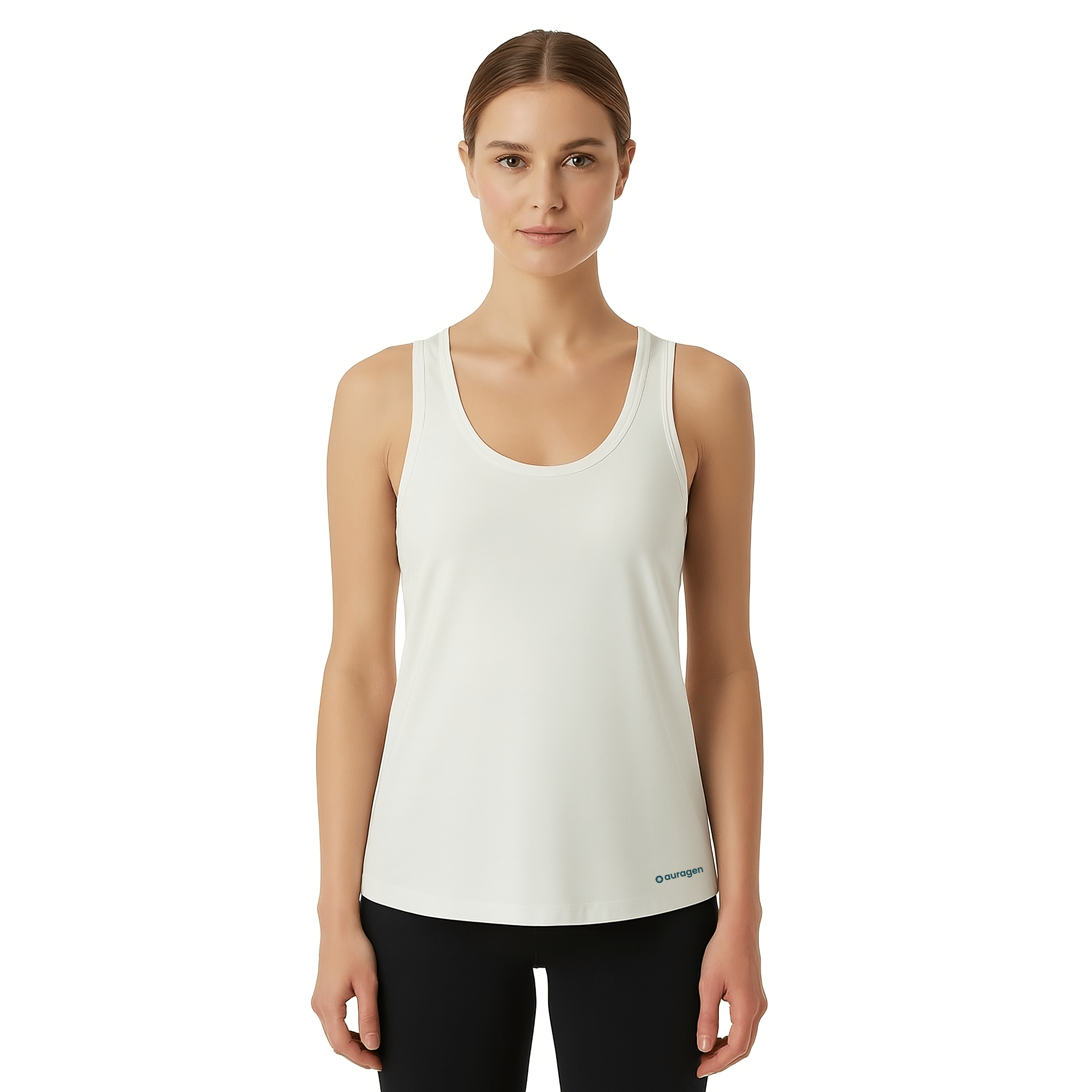 Alexa White Scoop Neck Tank - Che Cose Belle