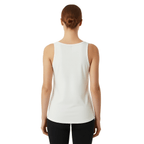Alexa White Scoop Neck Tank - Che Cose Belle