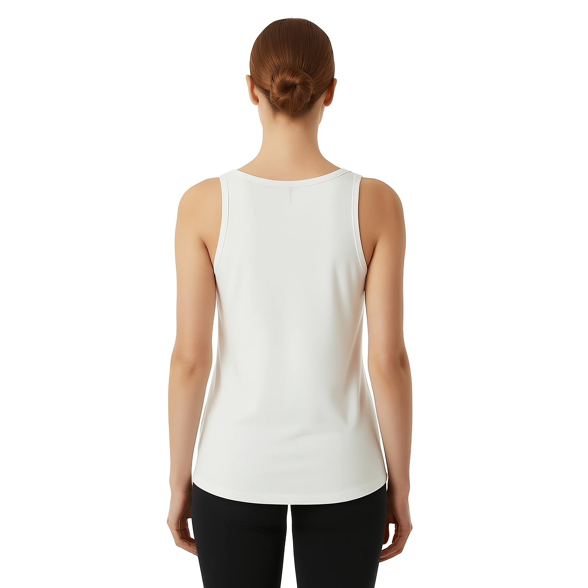 Alexa White Scoop Neck Tank - Che Cose Belle