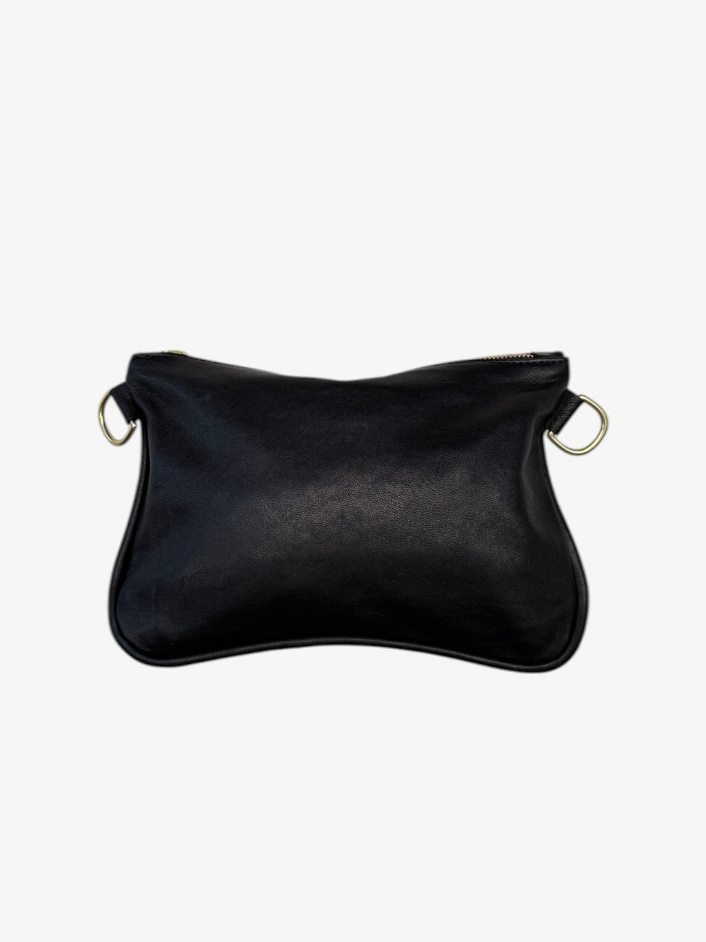 Alice Crossbody Bag, Black Leather - Che Cose Belle