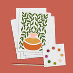 All-in-One Watercolor Art Prints + Postcards: Abstract Botanicals - Che Cose Belle