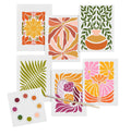 All-in-One Watercolor Art Prints + Postcards: Abstract Botanicals - Che Cose Belle