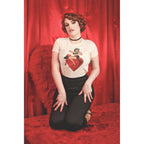 All My Love Fitted Tee in Ivory - Che Cose Belle