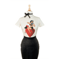 All My Love Fitted Tee in Ivory - Che Cose Belle