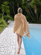 Allegra Woven Beach Towel - Che Cose Belle