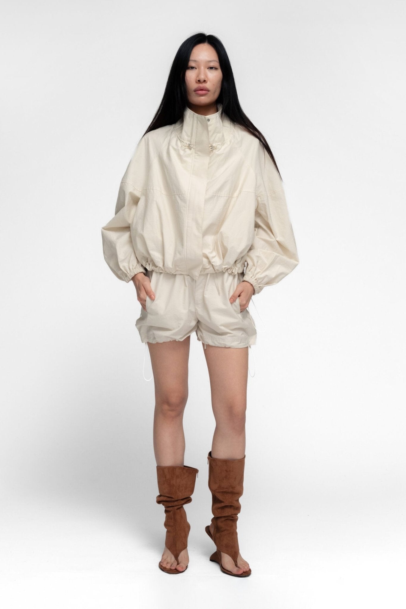 ALMA JACKET IN IVORY - Che Cose Belle