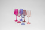 Almost Everything Collection - Set of 12 Colored Wine Glasses - Che Cose Belle