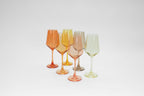 Almost Everything Collection - Set of 12 Colored Wine Glasses - Che Cose Belle