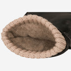 Alonzo (black) - Italian lambskin leather gloves with cashmere lining & touchscreen feature - Che Cose Belle