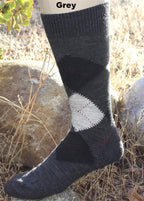 Alpaca Argyle Socks - Che Cose Belle