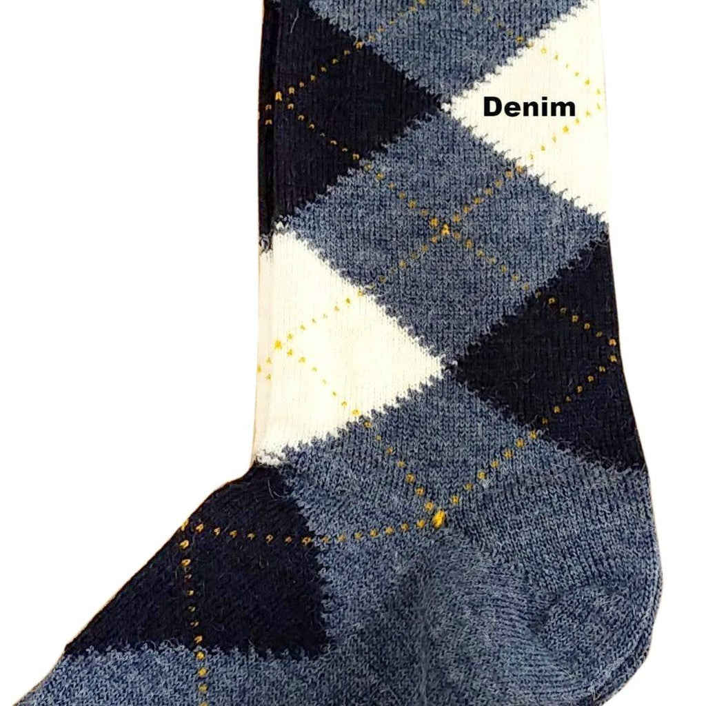 Alpaca Argyle Socks - Che Cose Belle