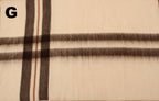 Alpaca Bed Blanket - Striped - Che Cose Belle